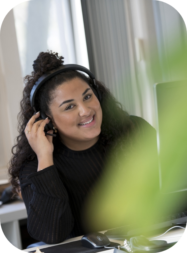 Juridisch administratief medewerker Tanisha Wilson.